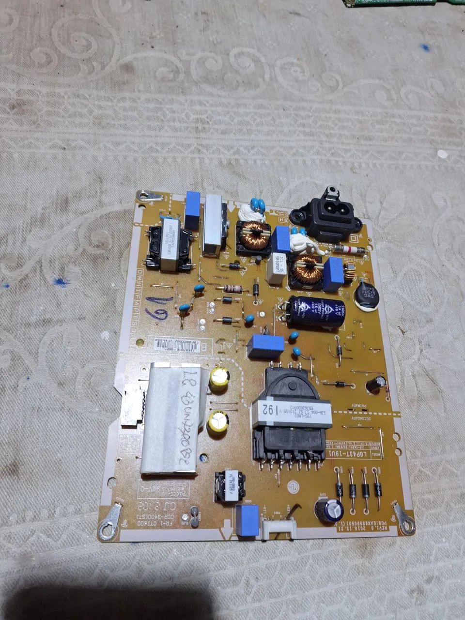 Placa fonte lg 43un7300psc