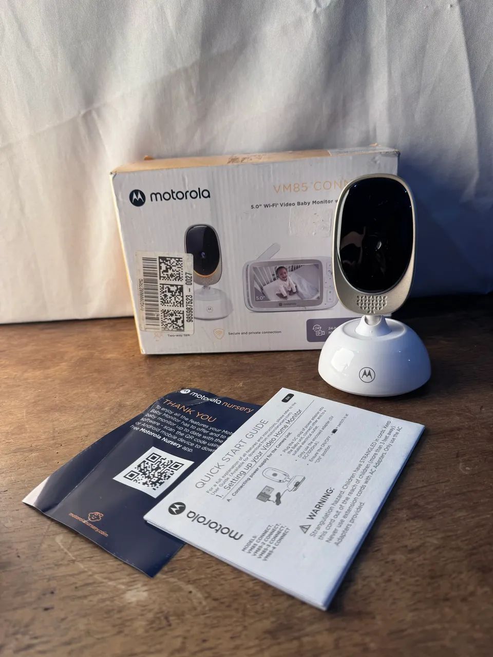 Baba eletrônica com câmera Motorola  - Foto 4
