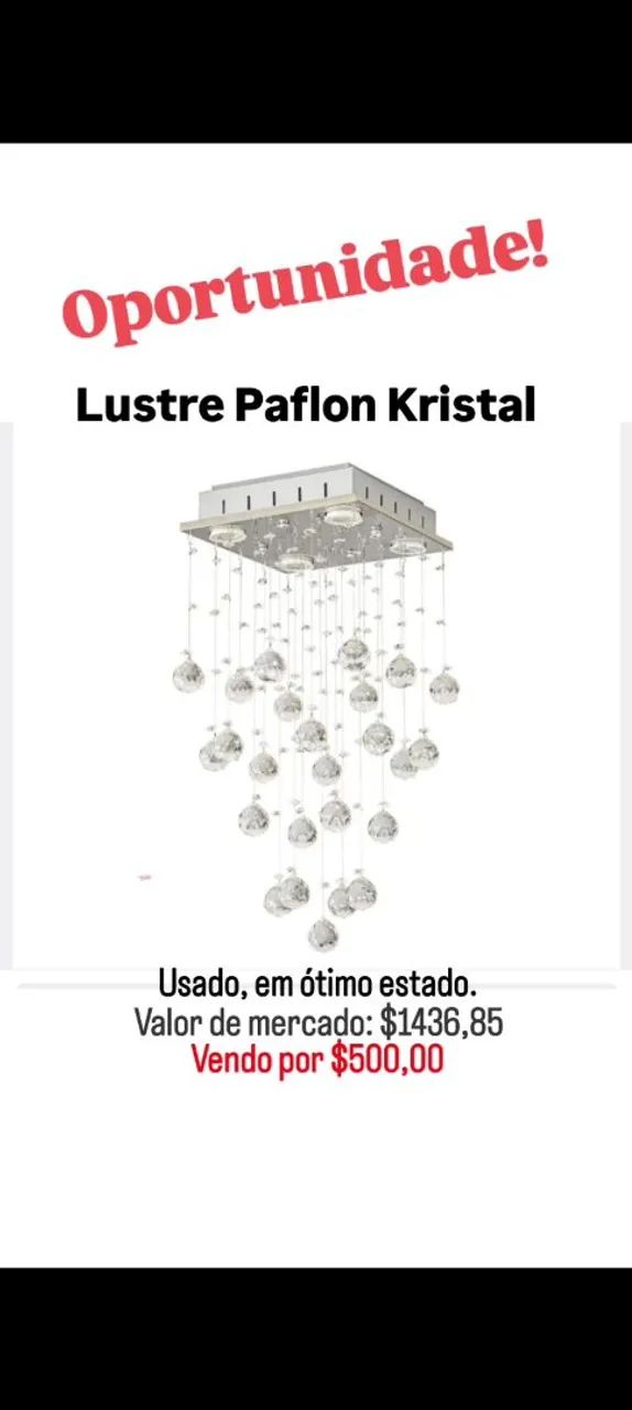 Lustre Paflon Kristal 