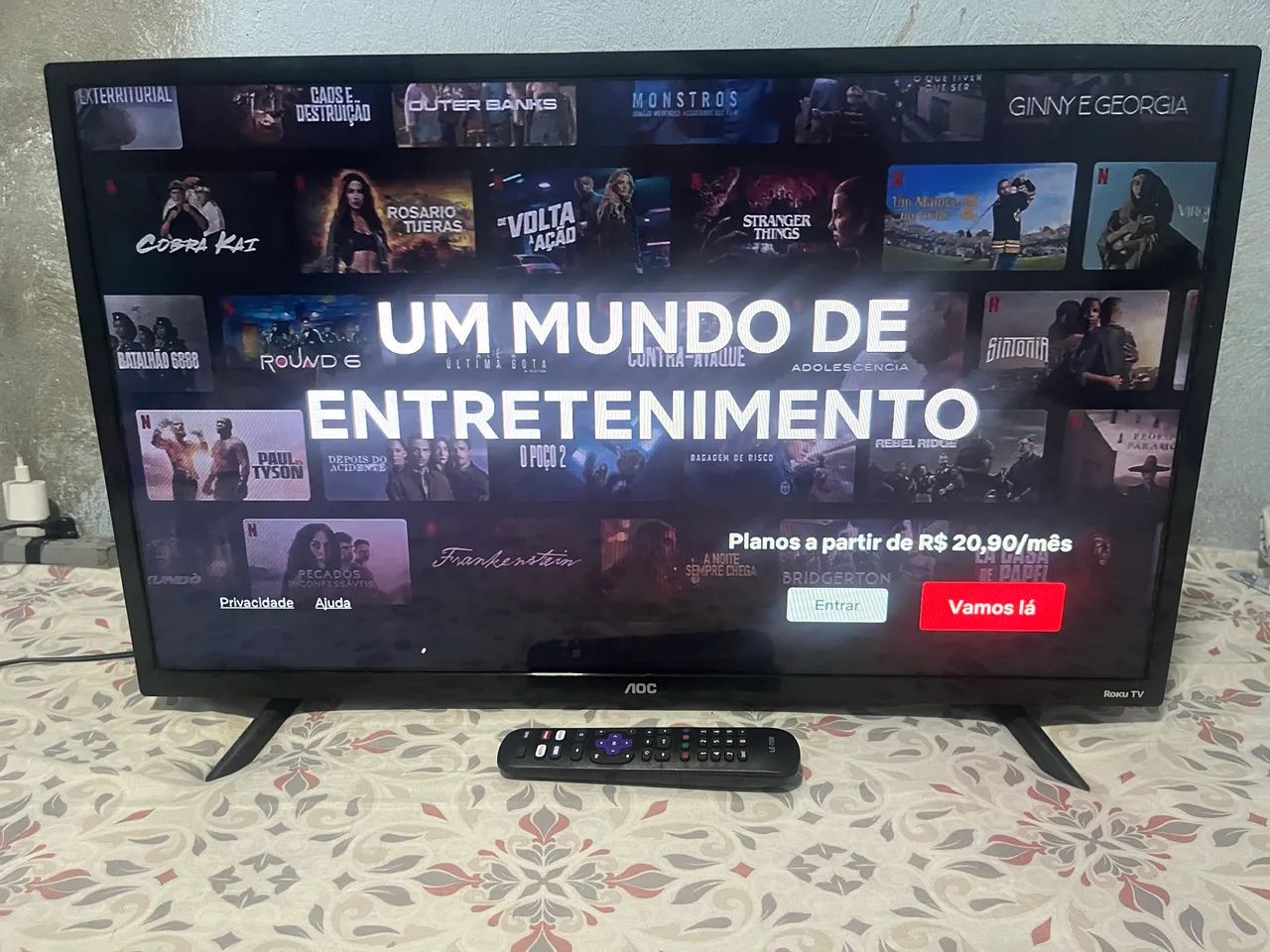 Tv Aoc Roku 32 perfeita - Foto 2