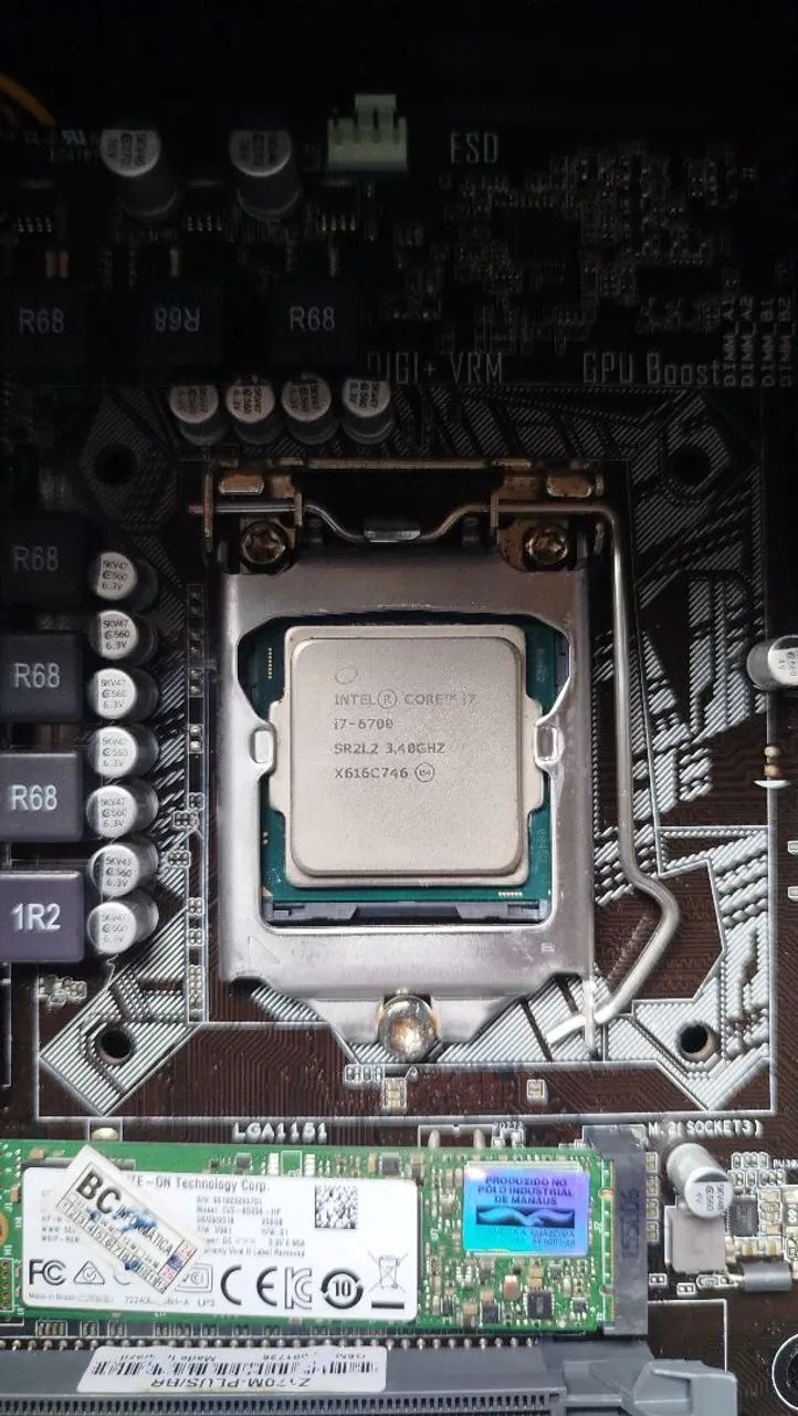 I7 6700 + cooler original  - Foto 2