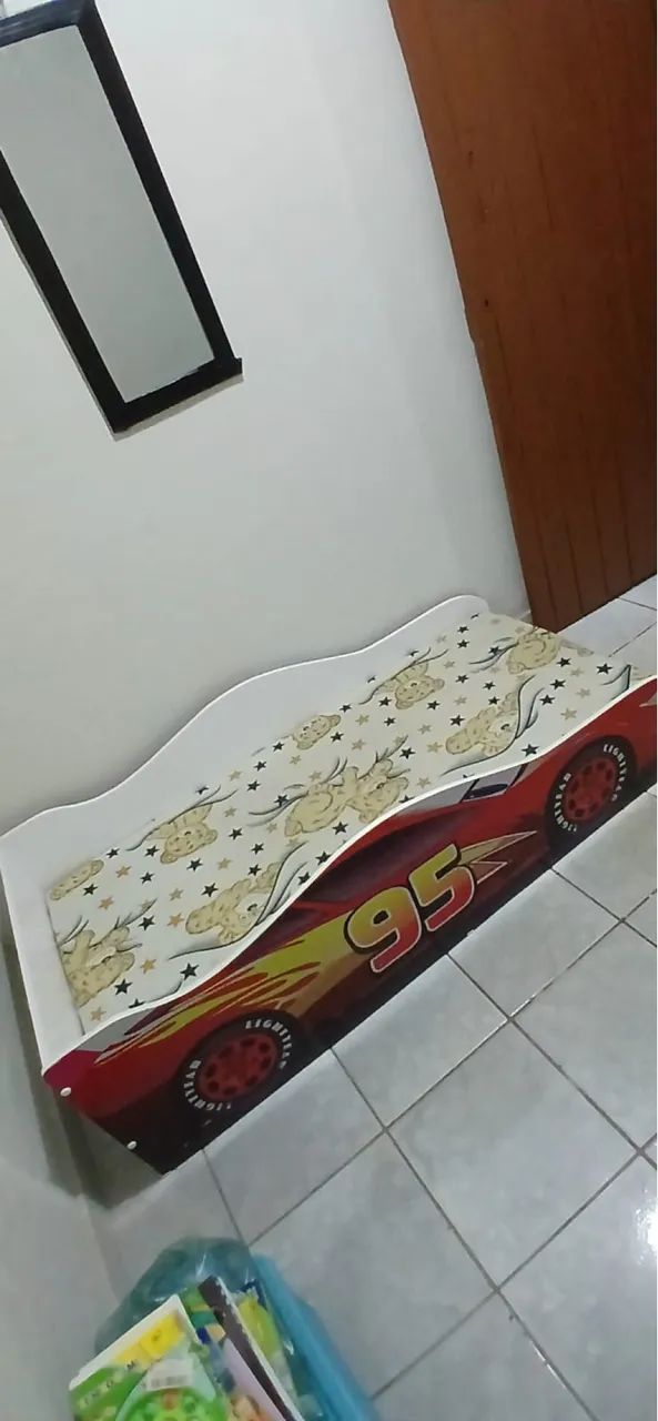 Cama relâmpago mcqueen - Foto 6