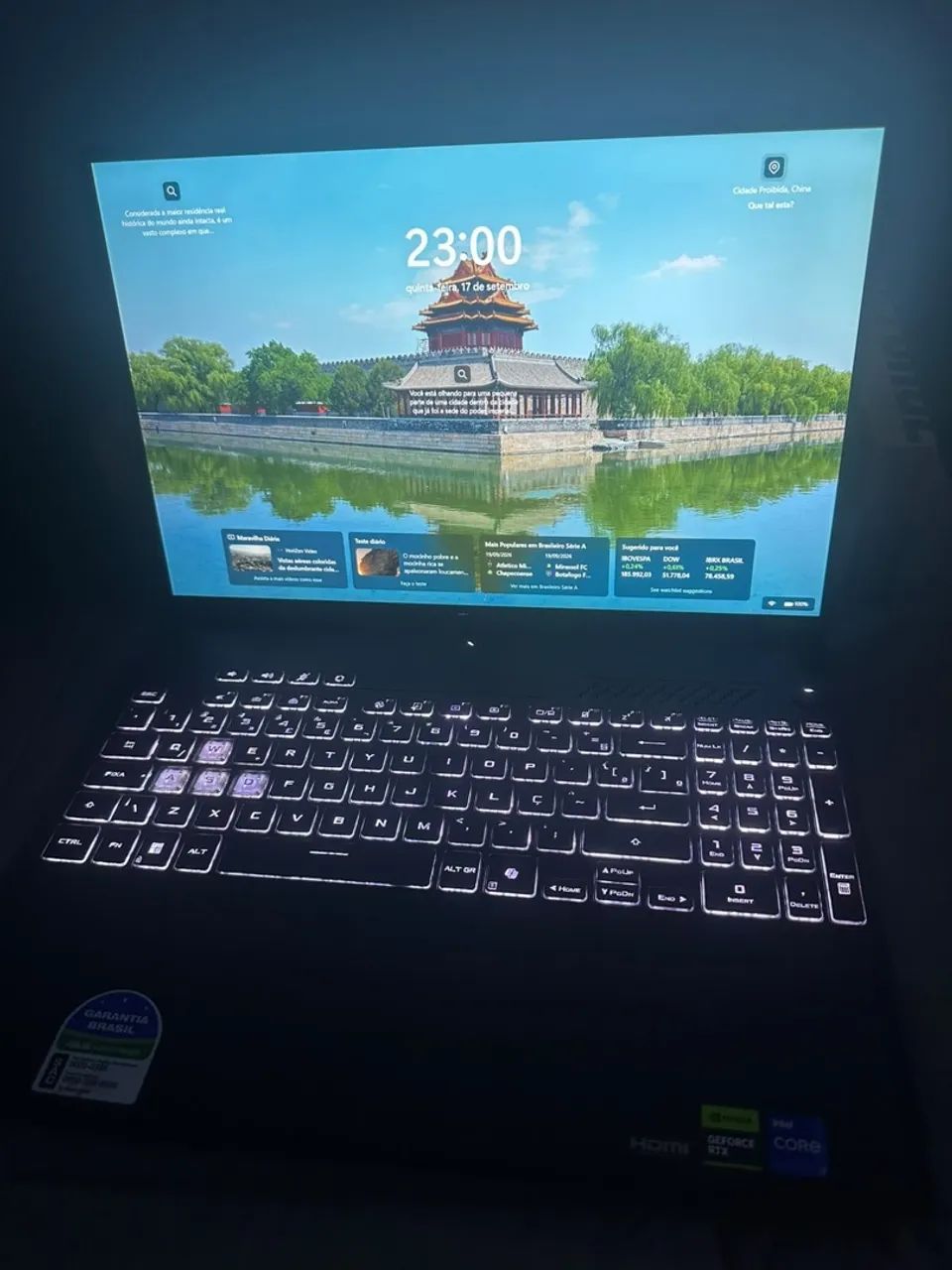 VENDO PC ASSUS TUF F16 