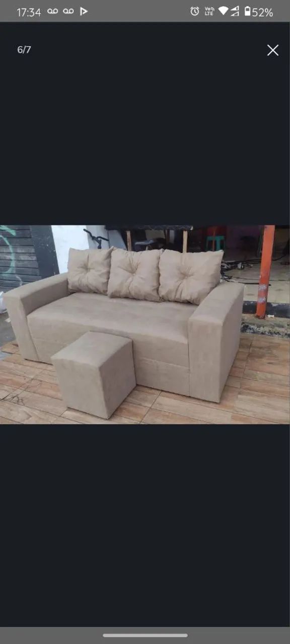 Sofá a partir de 500 reais novos  - Foto 4