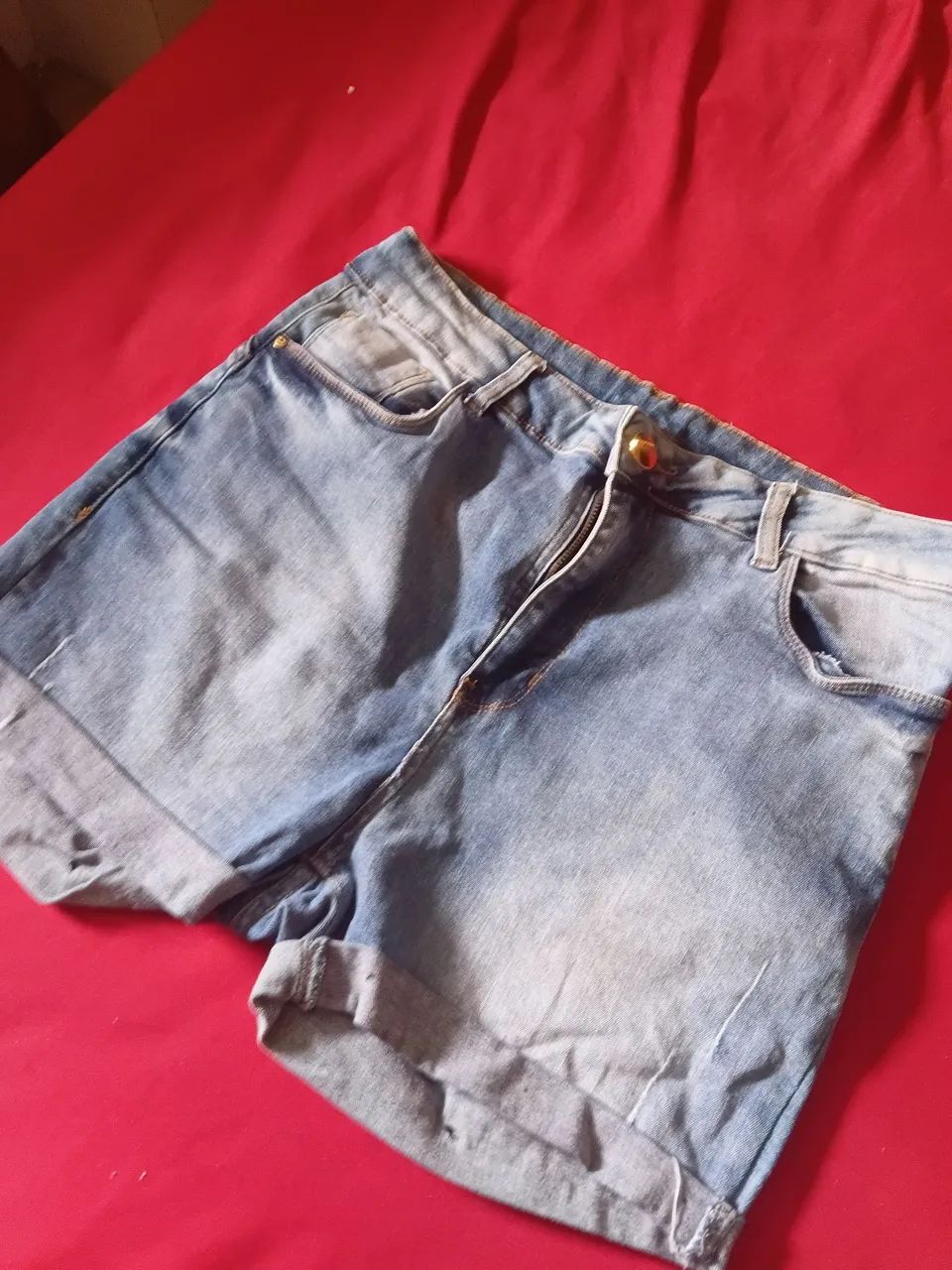 Bermudas femininas jeans  - Foto 2