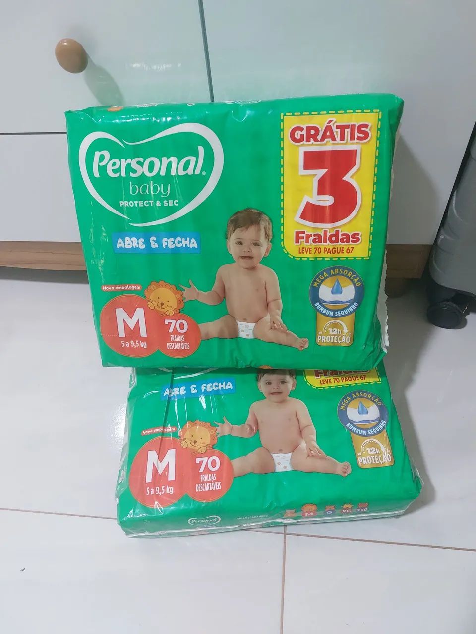 Fralda personal baby protect e sec 