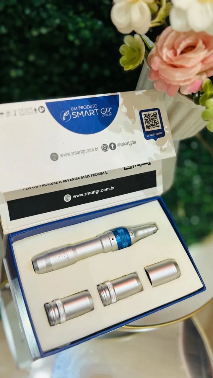 Caneta elétrica de microagulhamento Smart Derma Pen 