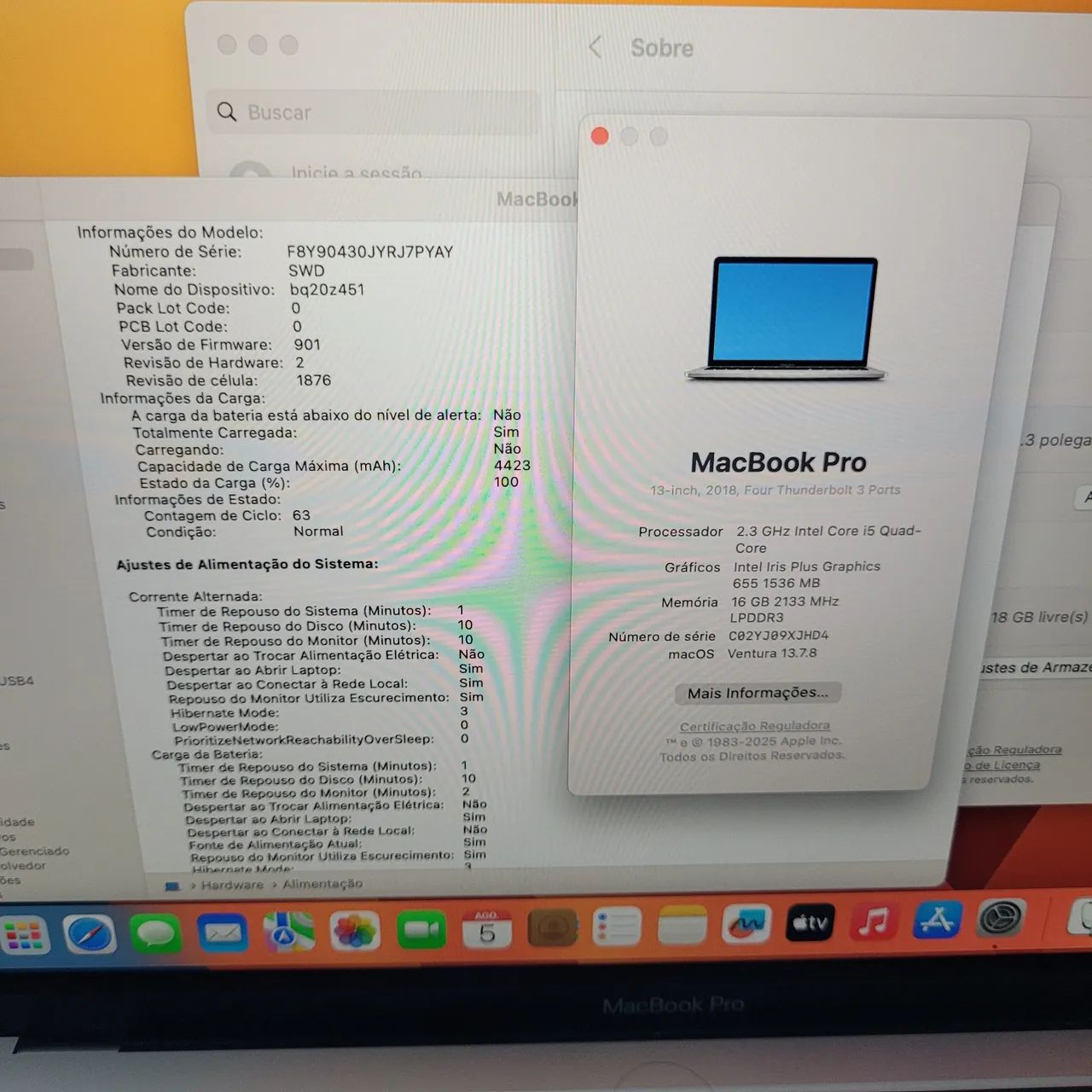 Macbook Pro 2018 | 16GB | 256GB - Foto 4