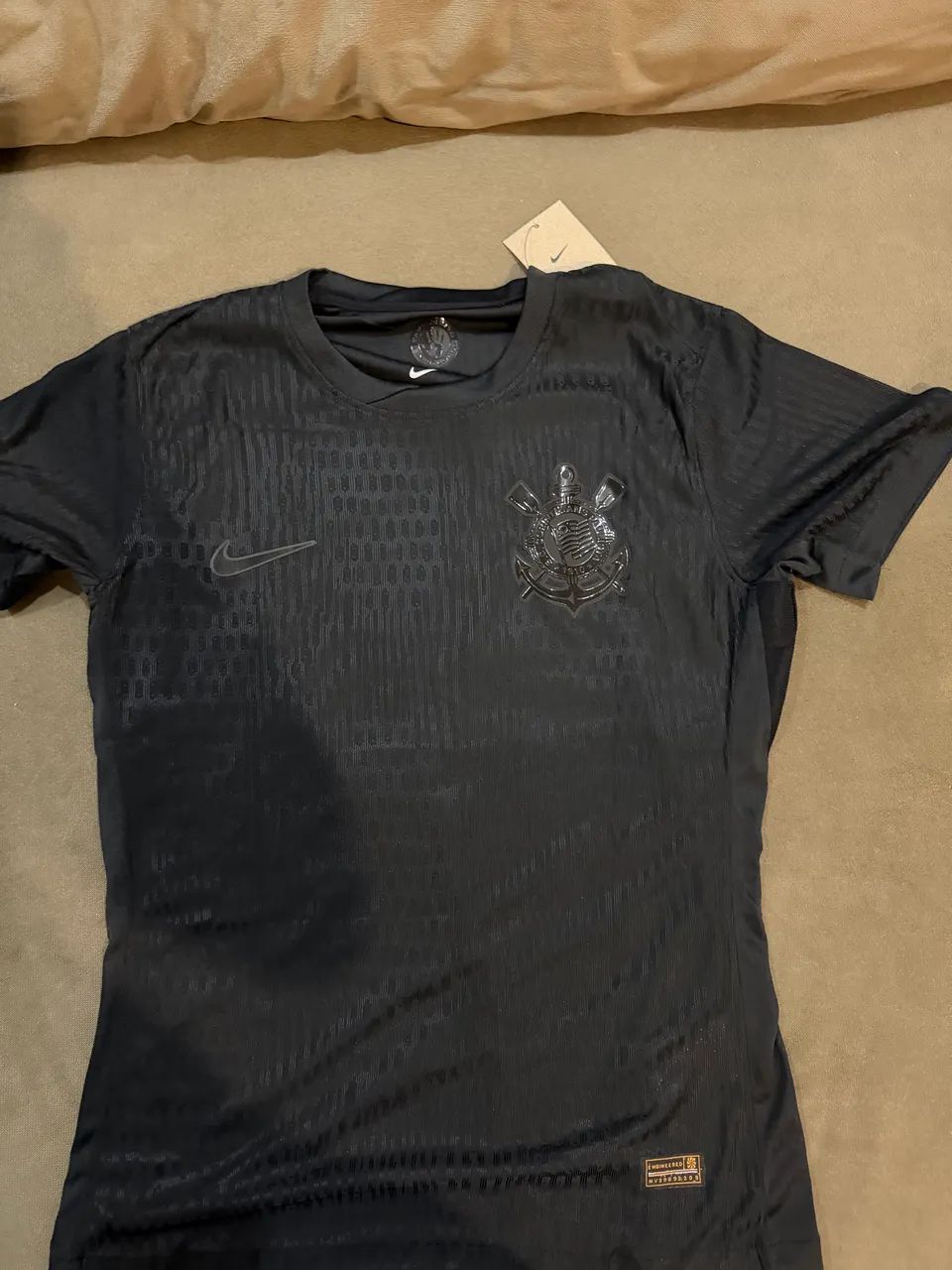 camisa corinthias all black 