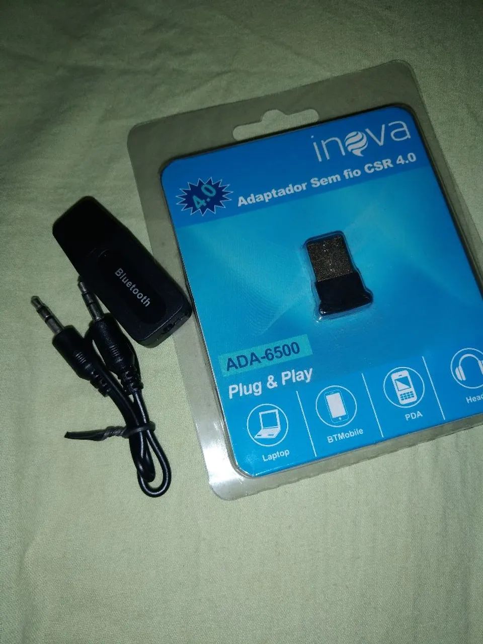 Adaptador sem fio bluetooth 
