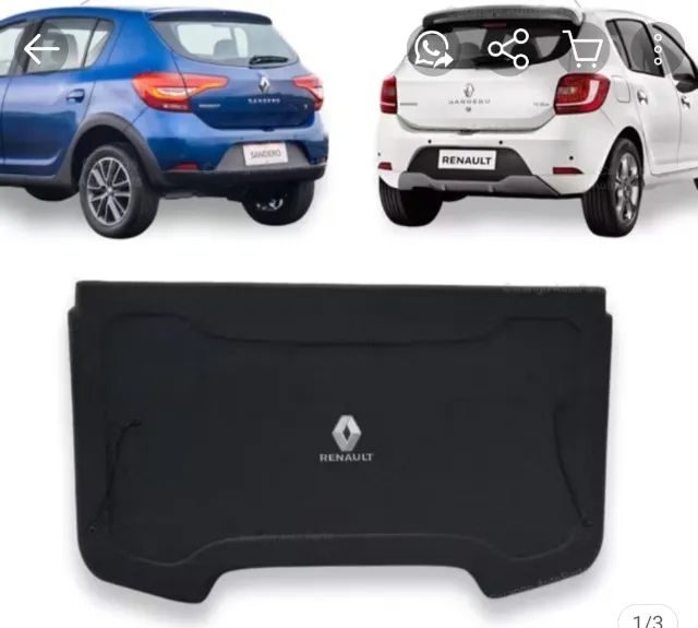 Vendo 1 Kit de Acessórios para o Sandero Ano 2018
