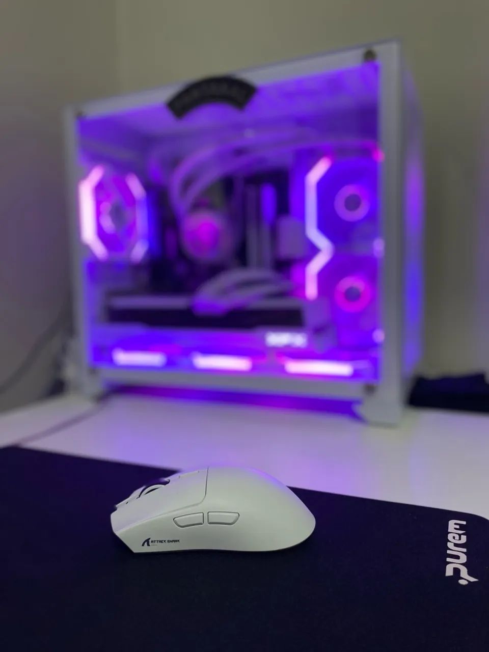 SETUP GAMER FULL WHITE 2K 275HZ - BATTLESTATION COMPLETA! ? - Foto 5