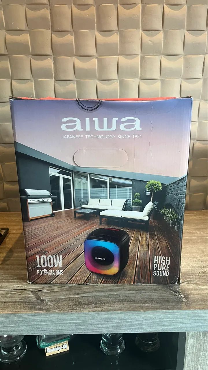 Caixa de som AIWA  - Foto 5