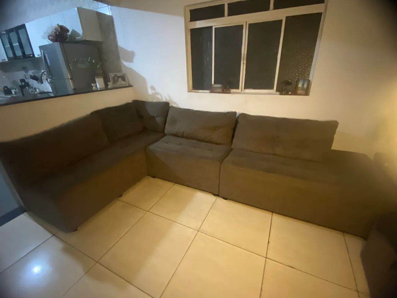 Sofá Grande em L 3,14m x 1,80m - Confortável - Usado - Foto 5