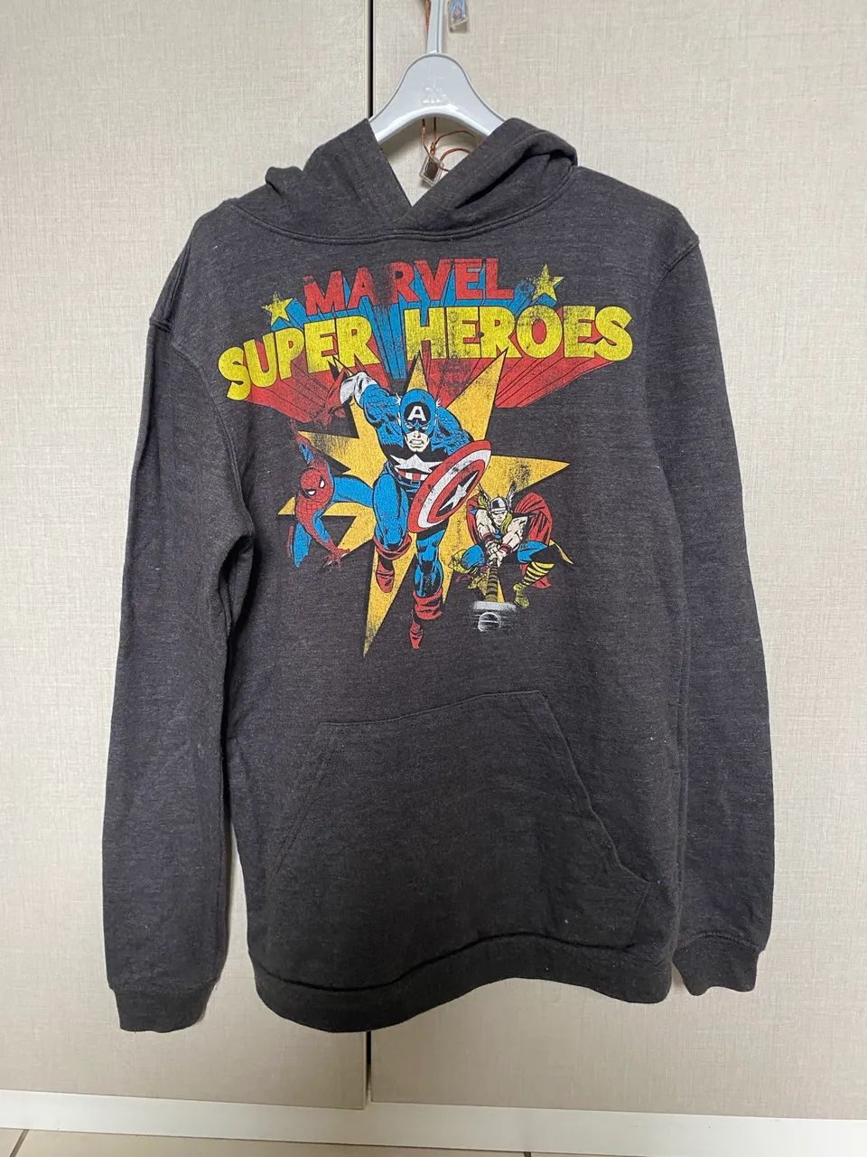 Blusa Moletom Marvel Heróis Infantil