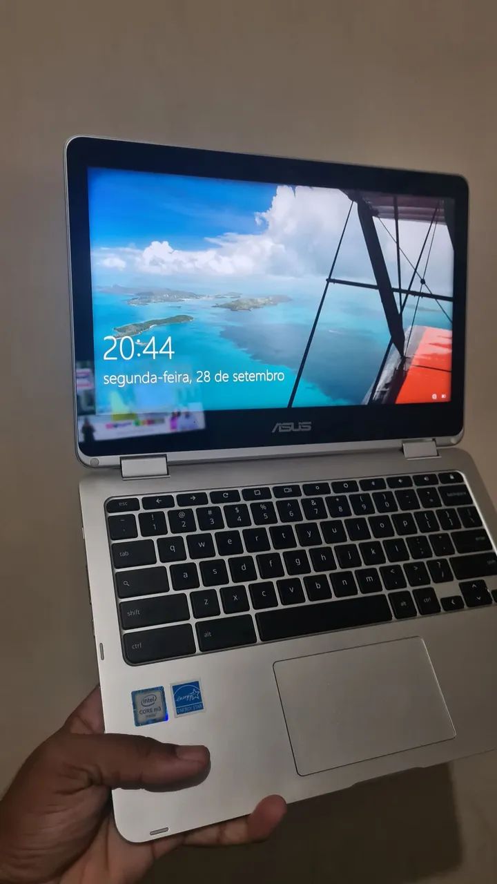 Notebook ASUS 12,5 polegadas. Funcionando tudo!! - Foto 3