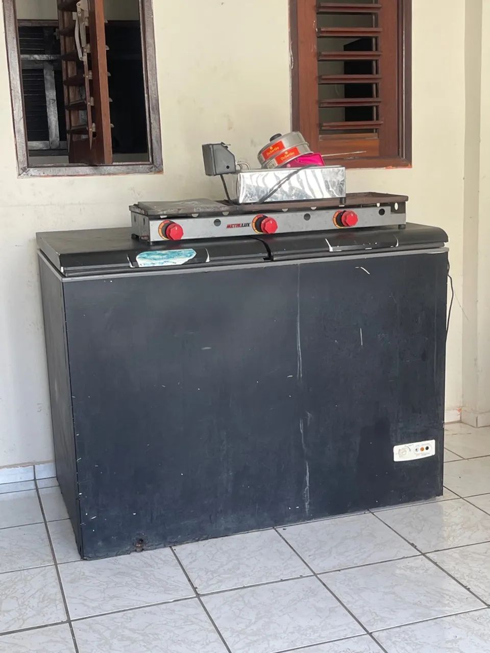 FREZER HORIZONTAL GELA E CONGELA