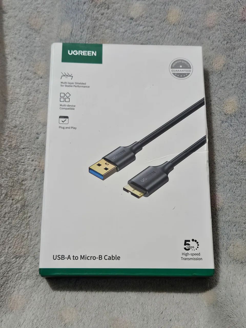 Cabo micro USB 3.0 USB 3.0 tipo A