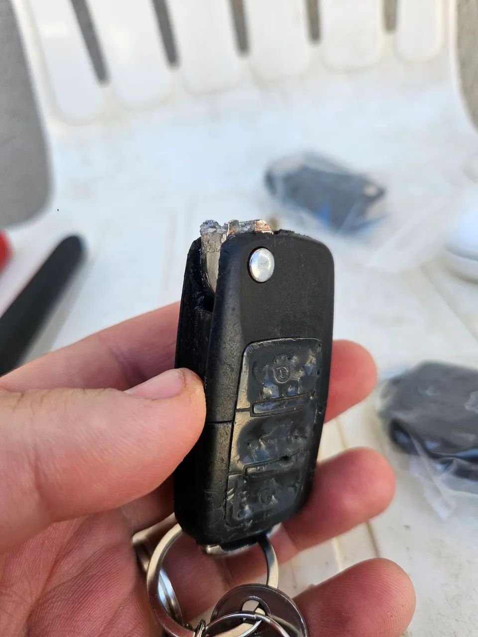 Chave VW - Carcaça para renovar sua chave! - Foto 3