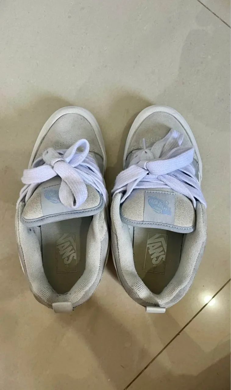 Vans Knu Skool Cinza original - Foto 4
