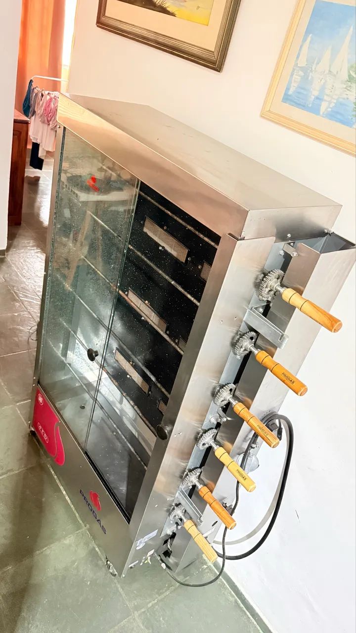 MÁQUINA DE ASSAR FRANGO SEMINOVA - Foto 2