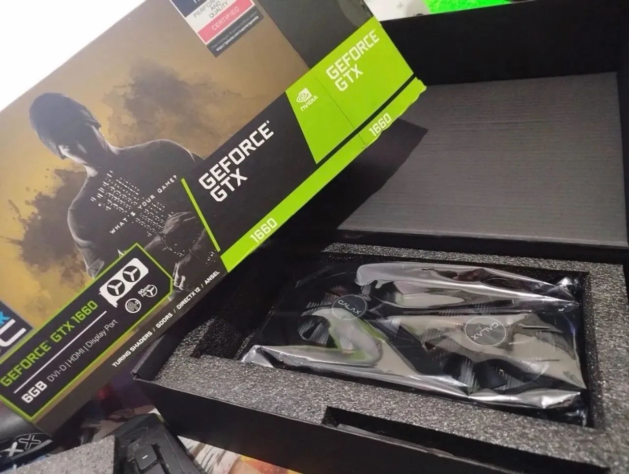 Placa de vídeo NVIDEA Gerforce GTX 166ti  - Foto 3