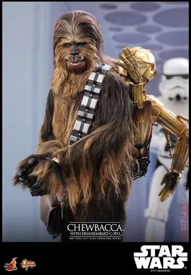 Hot Toys Chewbacca & C3PO  - Foto 3