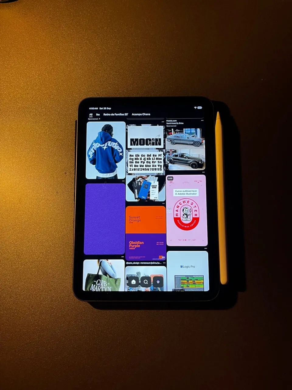 iPad Mini 6 64GB + Apple Pencil 2 + Capas - Tablets e E-Readers