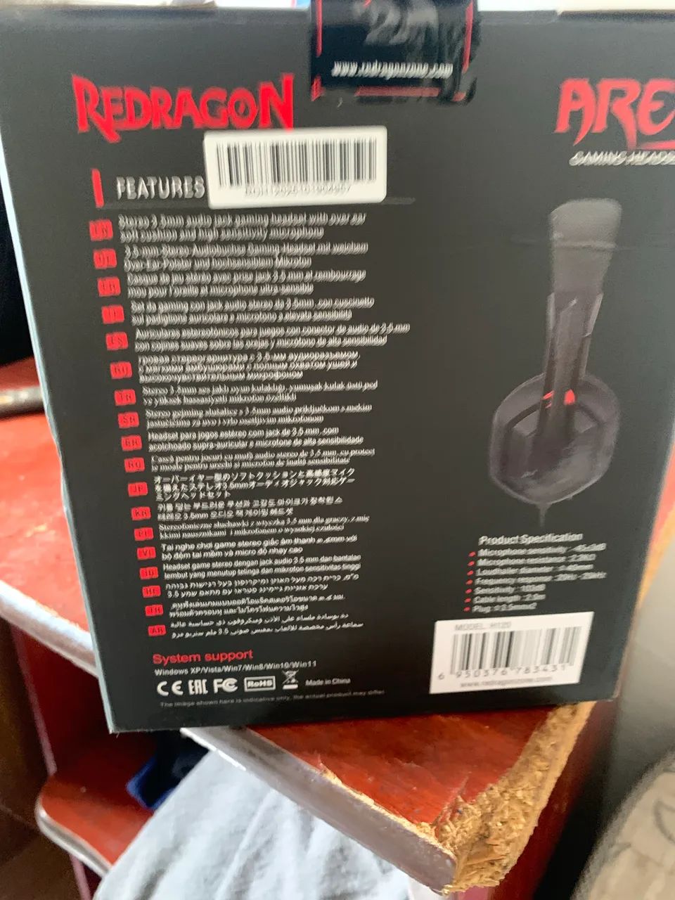 Fone redragon pc - Foto 2