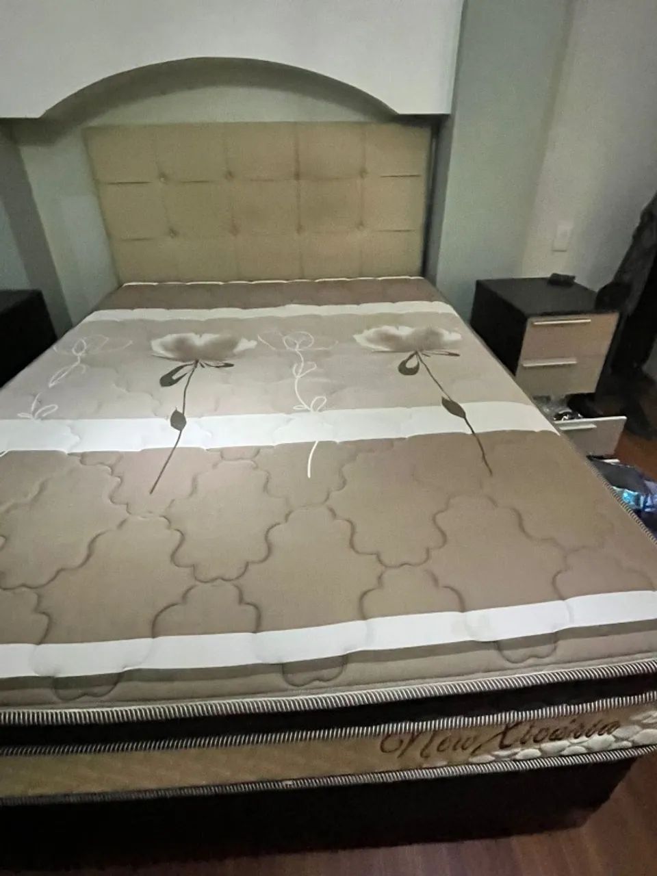 Cama box com colchão e cabeceira - Foto 2