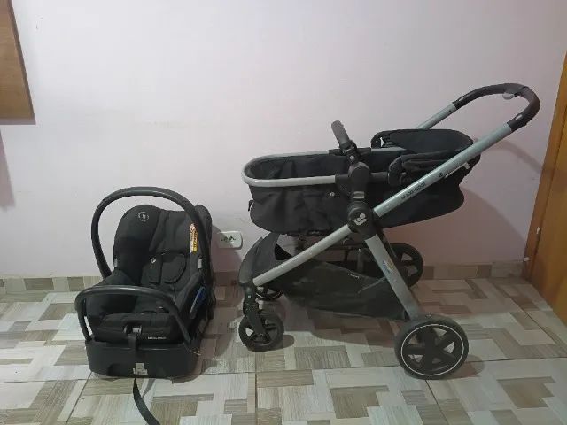 Carinho de bebê + bebe conforto  - Foto 4