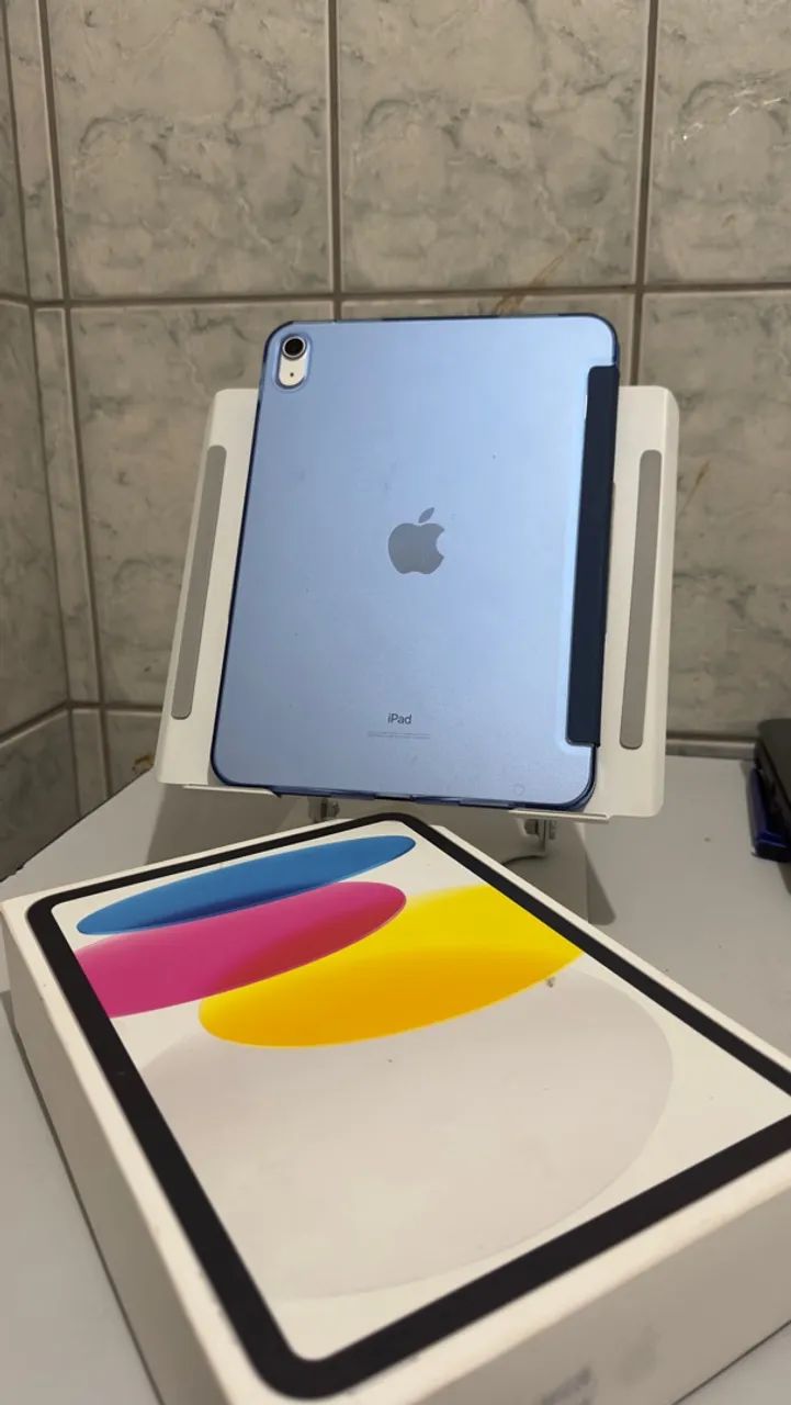 iPad 10 Apple - 64GB - MUITO BEM CONSERVADO  - Foto 3