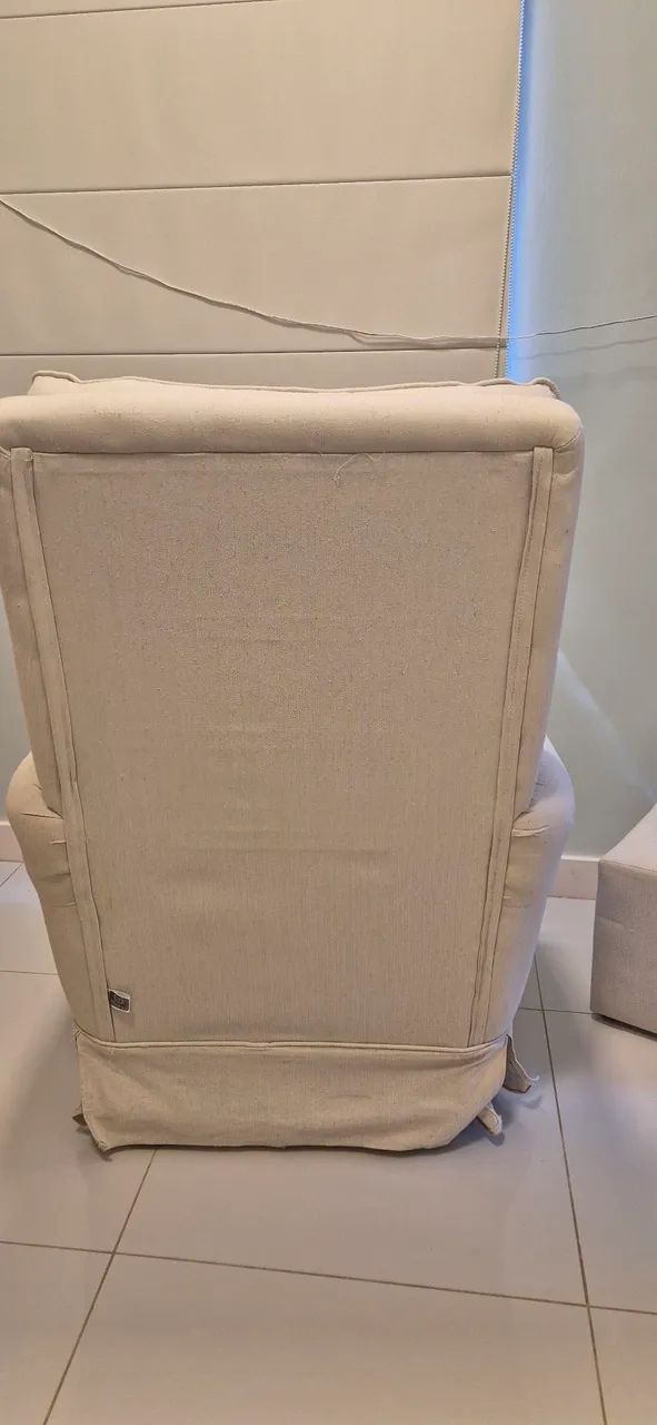 Poltrona de Amamentação Bliss Baby com Balanço + Pufe | Excelente Estado - Foto 3