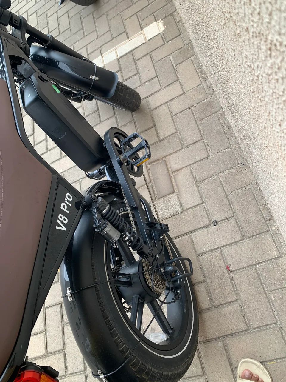Bike elétrica V8 pró