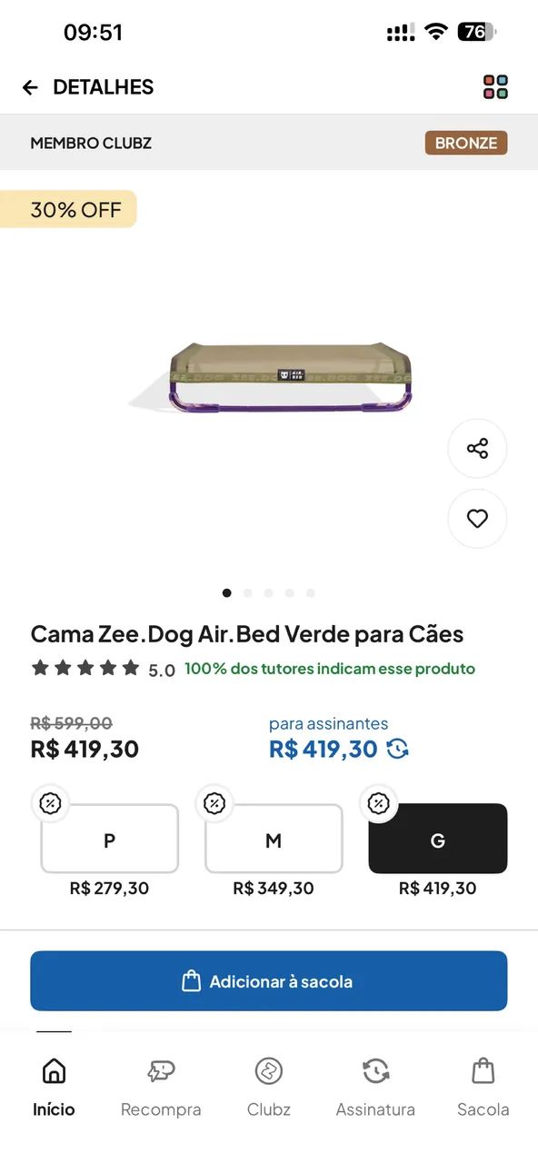 Cama zeedog airbed - Foto 2