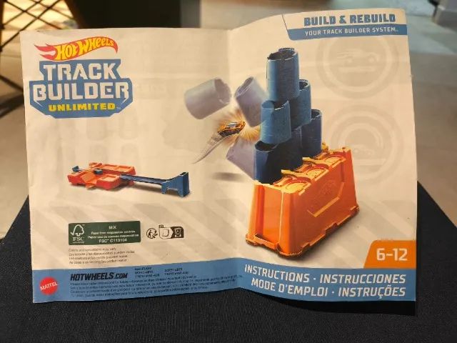 Hot Wheels Track Builder Barrel Box  - Foto 2