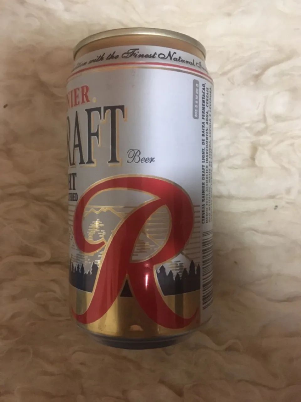 Lata Rainier Draft Light Década de 90 - Foto 3