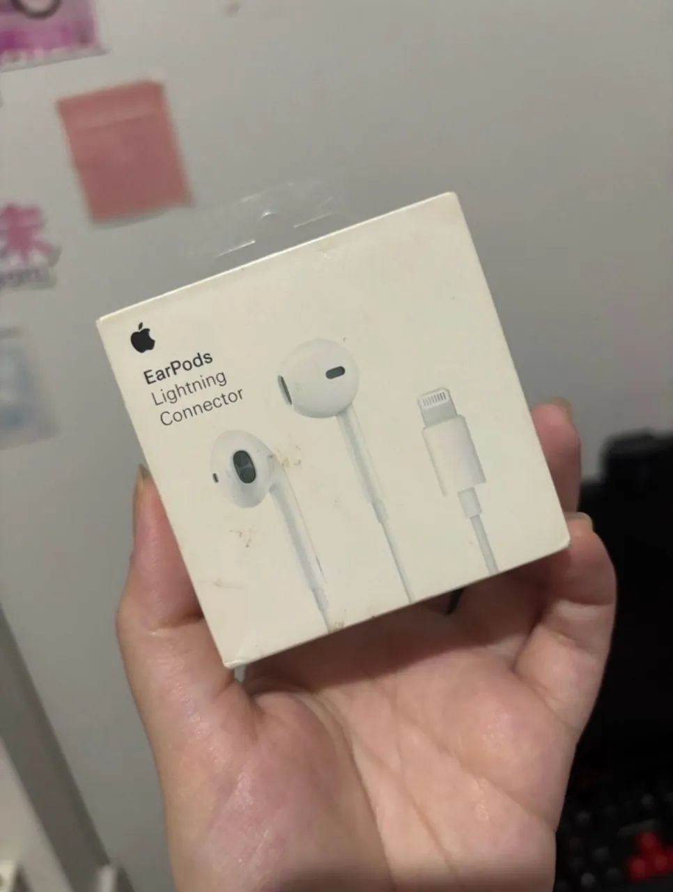 Fone de Ouvido Apple Earpods Original (Lightning Conector)