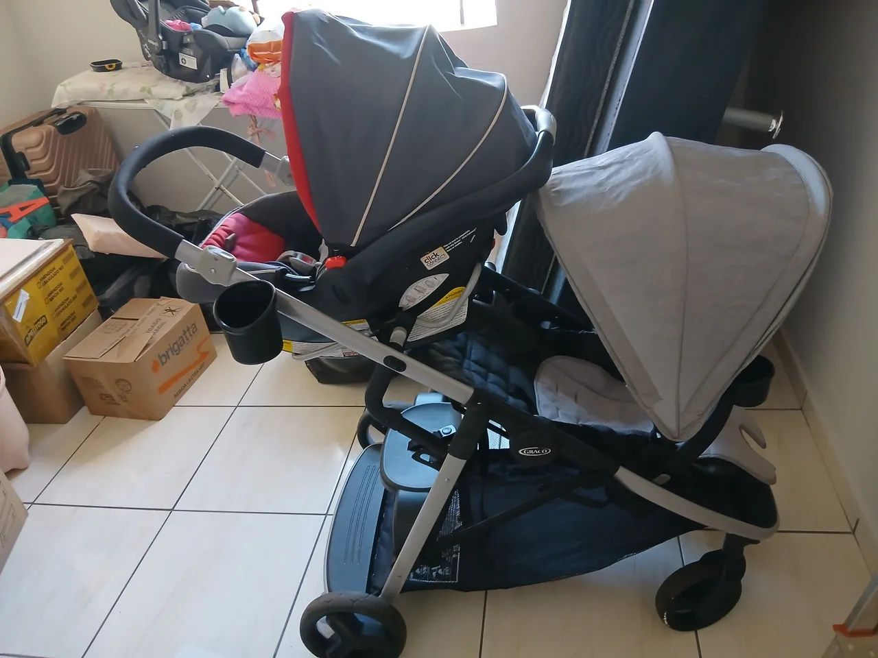 Carrinho de gêmeos graco  - Foto 4
