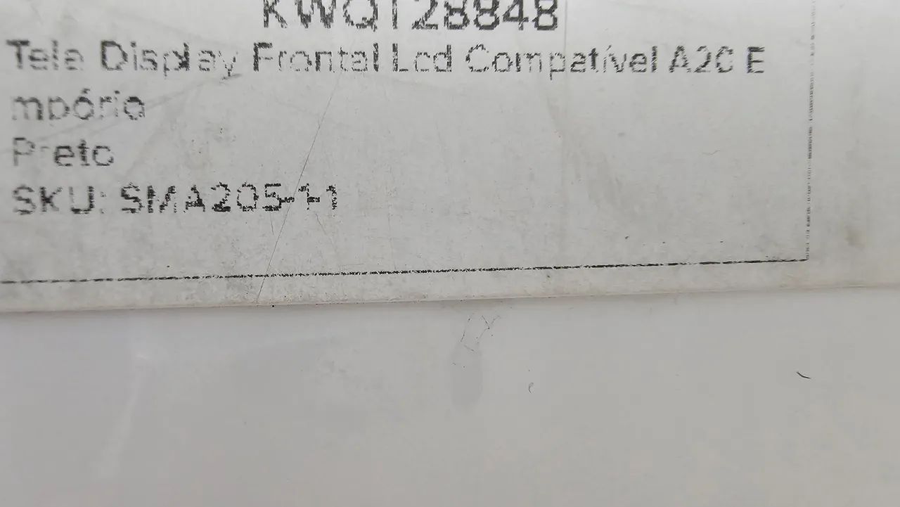 Tela Display Frontal Lcd Compatível A20 Empório - Foto 5