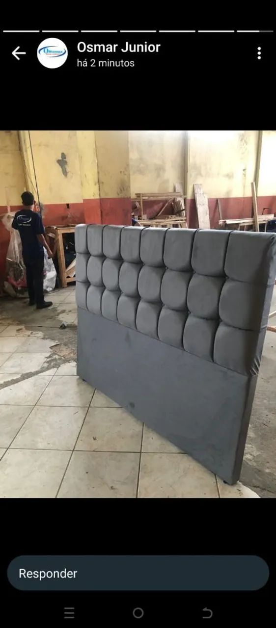 Cabeceira super King várias opções de cores