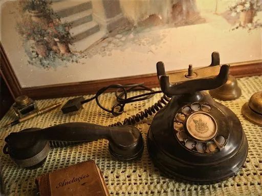 Antigo Telefone  Monophone1920 Companhia telefónica brasileira  - Foto 3