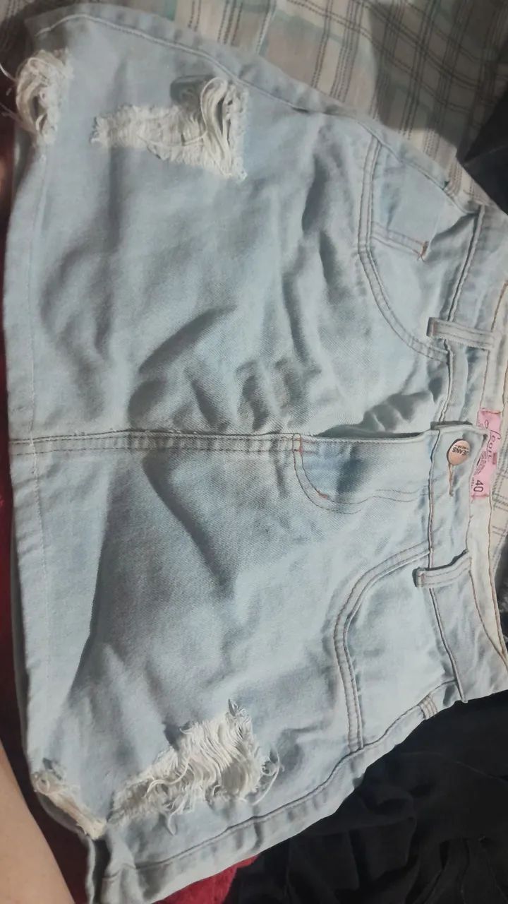 Saia jeans 