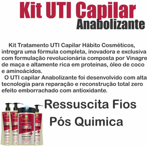 Anabolizante Capilar Hábito Cosméticos Fabrício Bittes - Foto 2