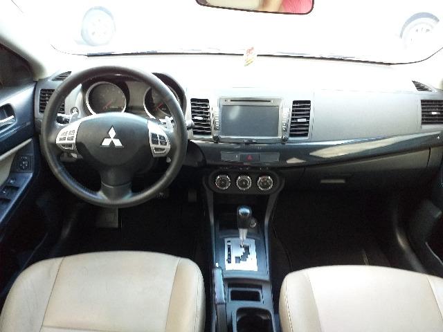 Lancer Automático CVT - Central Multimida - Bancos Caramelos - Pneus Novos - Foto 10
