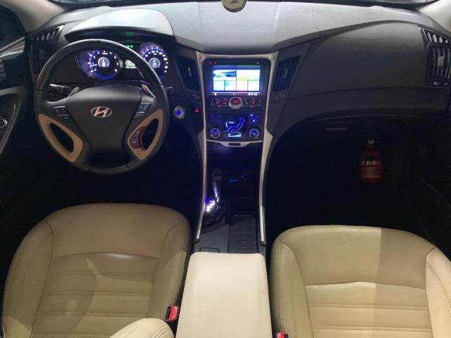 Sonata 2011 GLS Top de linha + Interior Caramelo e DVD - Foto 9