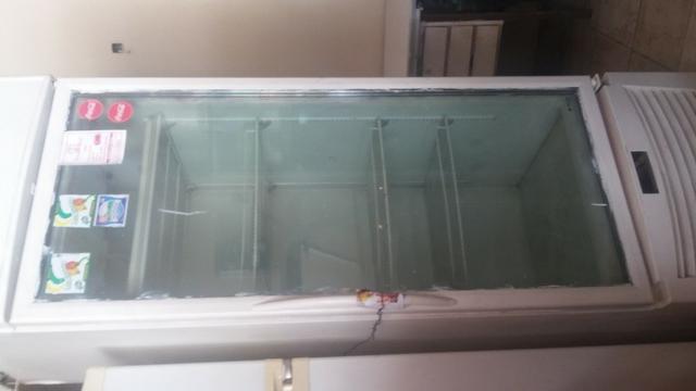 Máquina frangueira e geladeira vitrine - Foto 2