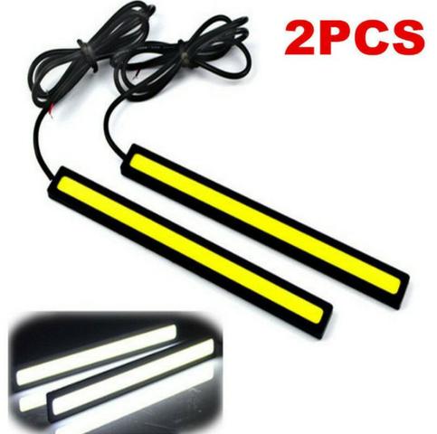 Barra De Led Kit 2Unid.  Cob 17cm Super Branco 12v Arduino Automação Robotica COD-CP338   - Foto 3