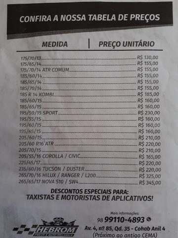 Mais economia pneu ecológico é na hebrom pneus - Foto 2