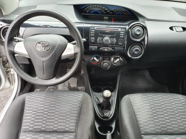 Toyota Etios XS 1.5 Flex Completo Único dono 2014 - Foto 10
